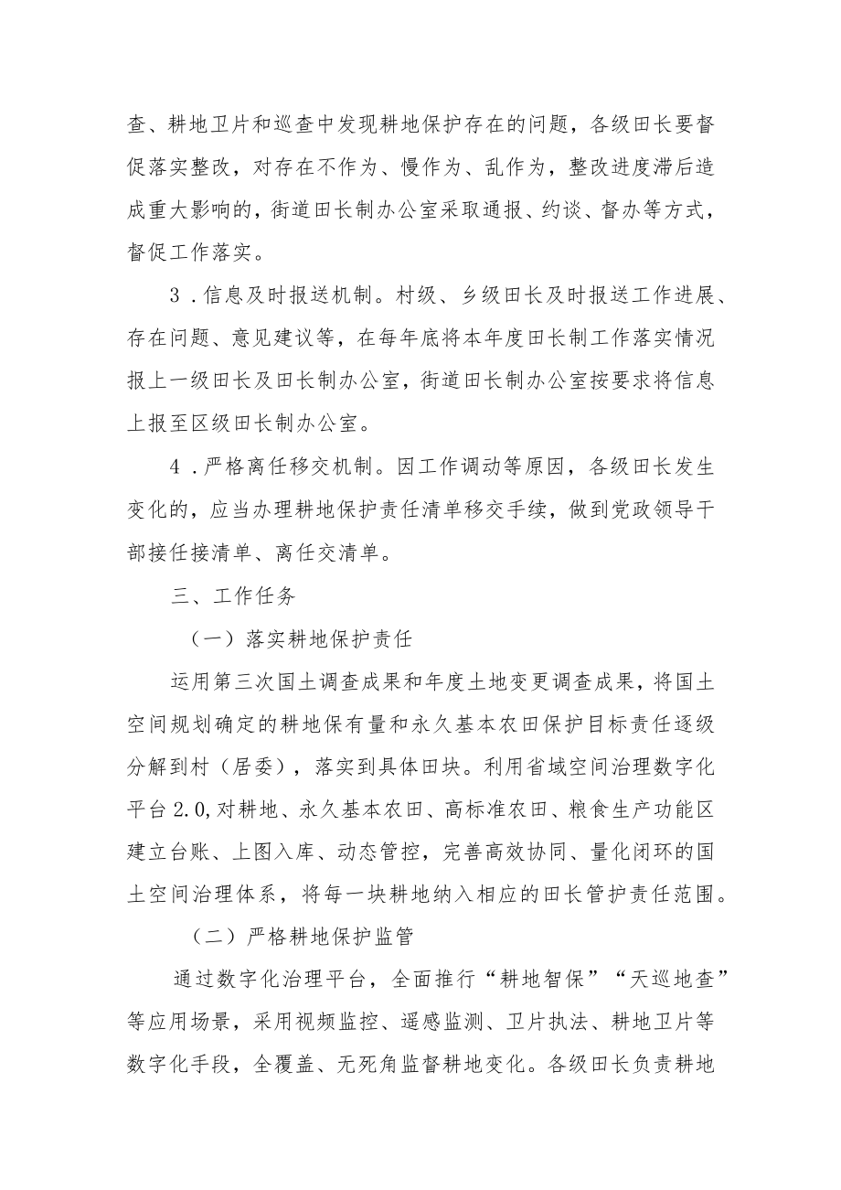 关于全面推行田长制落实最严格的耕地保护制度的实施方案.docx_第3页