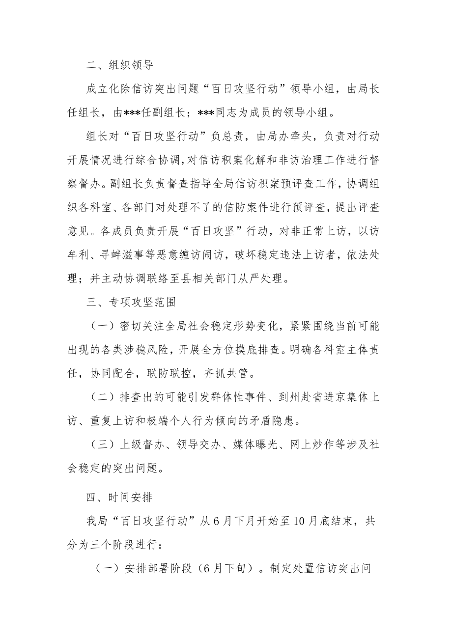 化解信访突出问题“百日攻坚行动”工作方案.docx_第2页