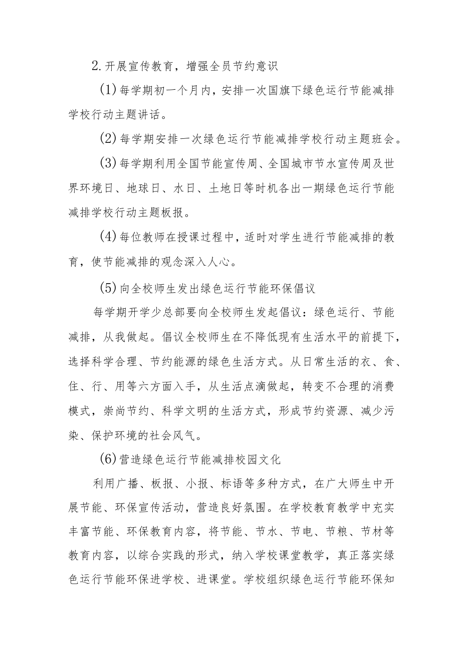 学校绿色运行节能减排方案.docx_第2页