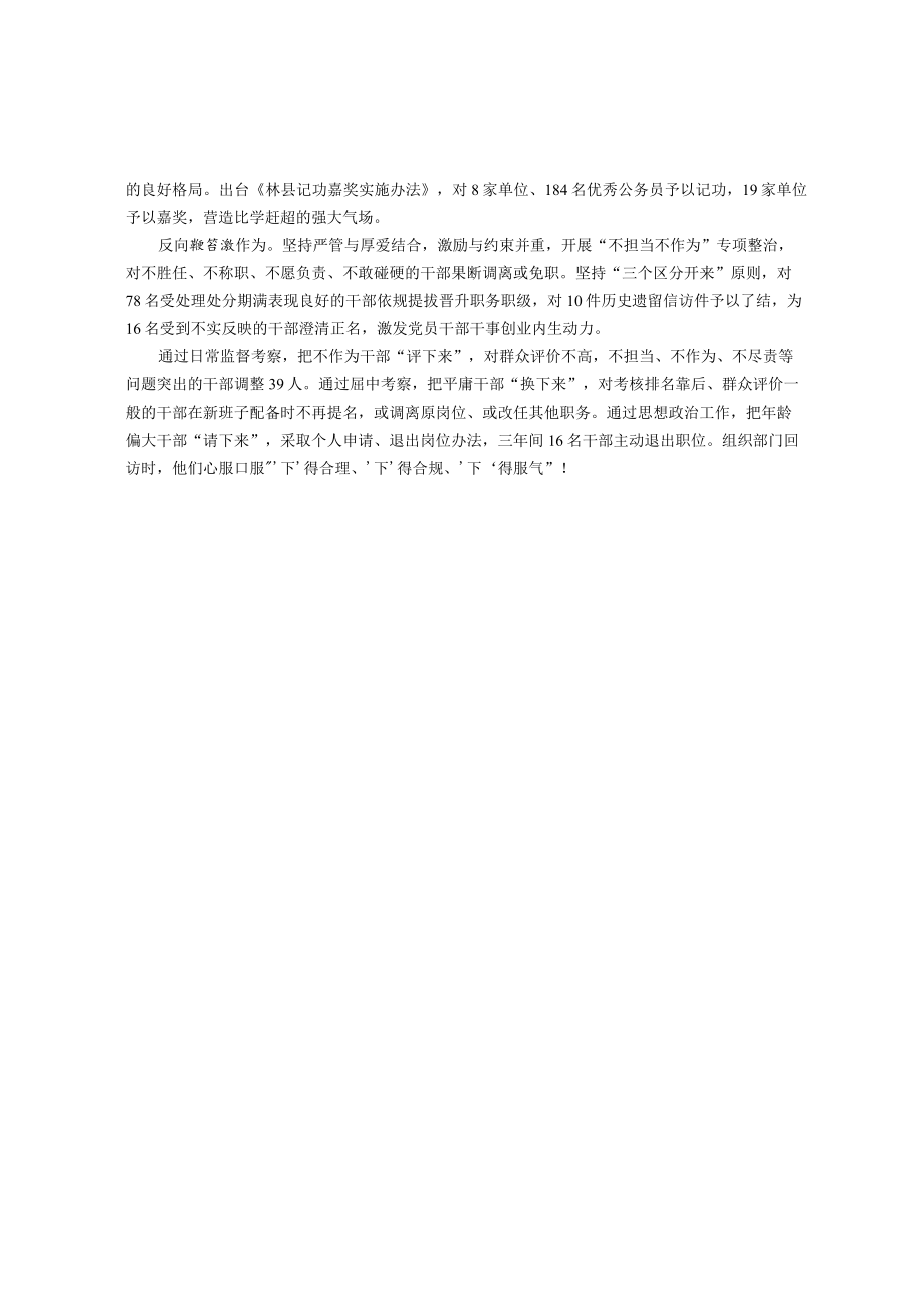 干部队伍建设经验交流材料.docx_第2页