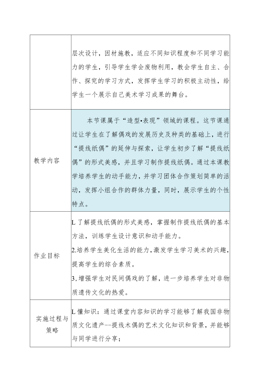 小学“双减”作业设计：小学美术学科作业设计优秀案例.docx_第3页