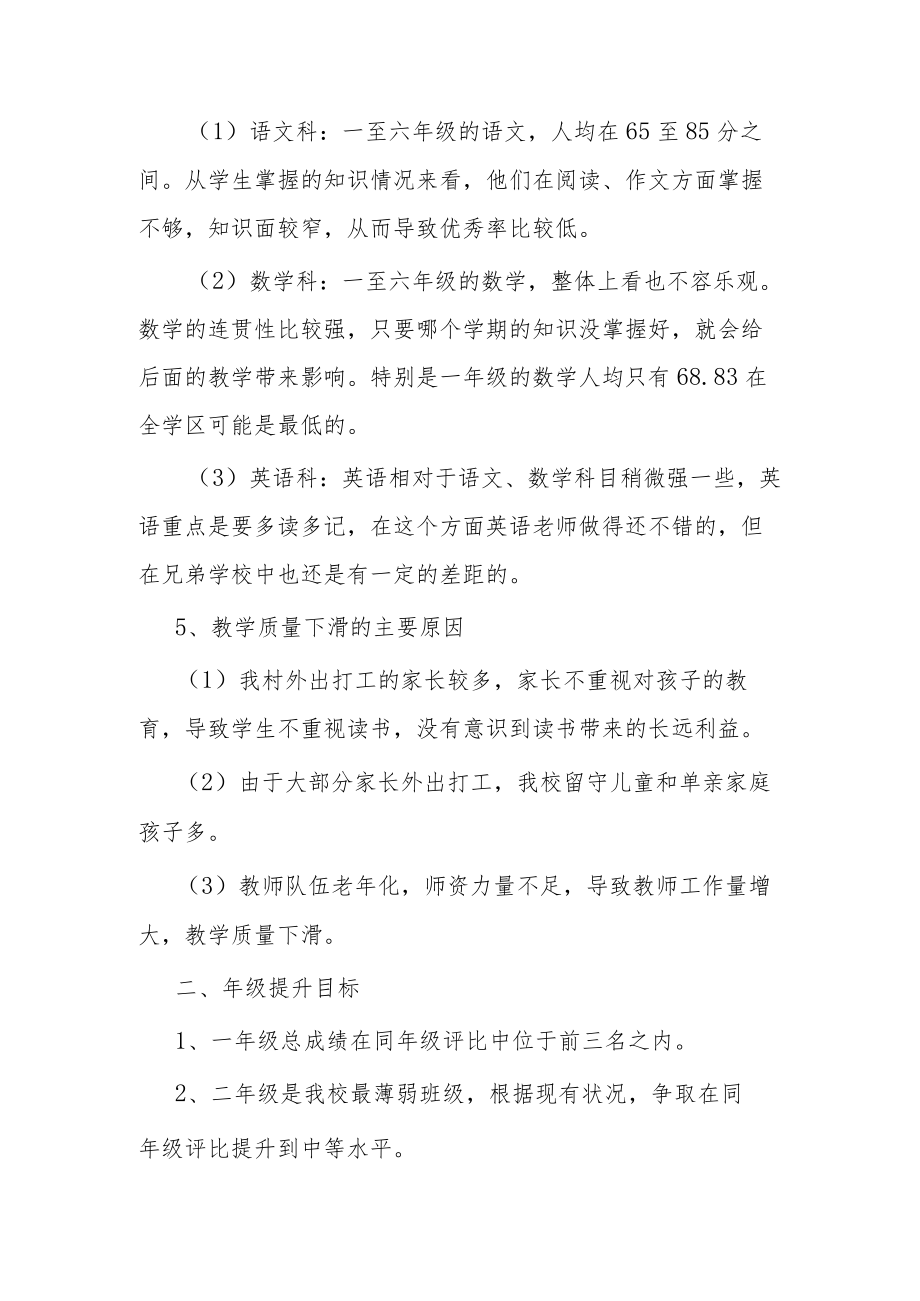 小学教学质量提高方案.docx_第2页