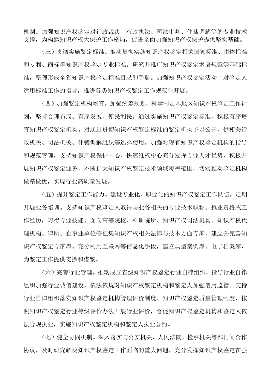 山东省市场监督管理局关于加强知识产权鉴定工作的实施意见.docx_第2页