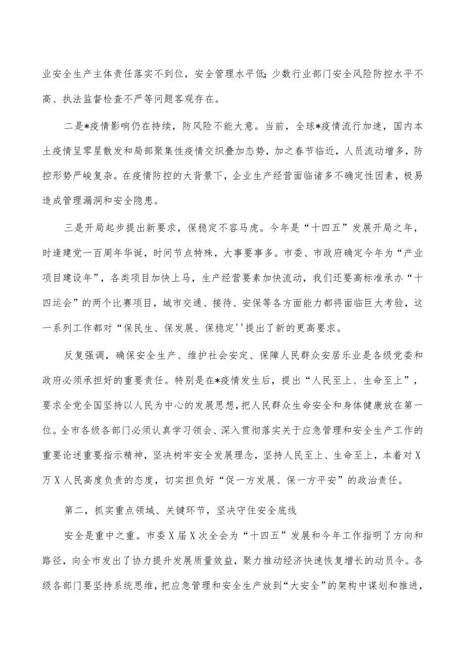 应急管理安全生产强调发言.docx_第2页