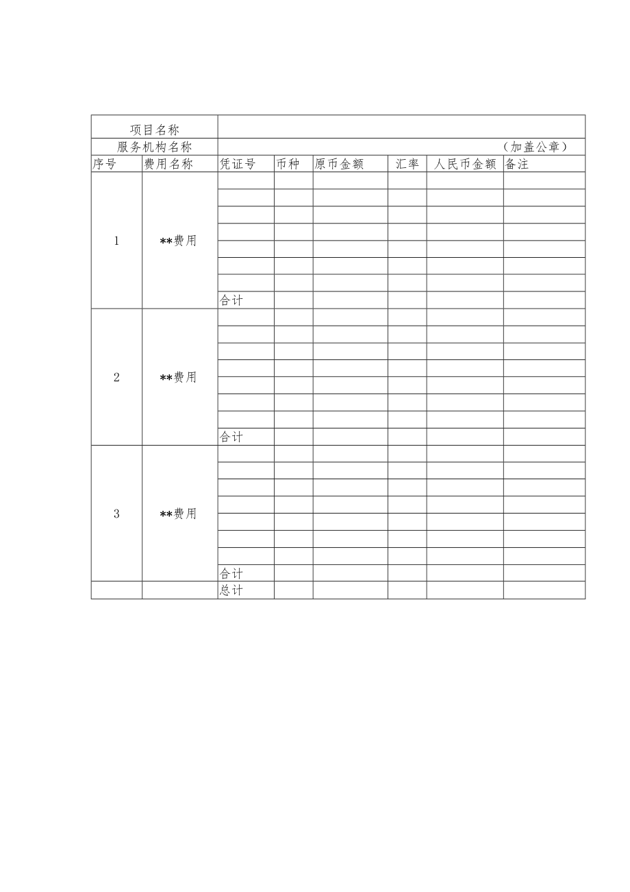 附件3北京市企业海外知识产权预警项目财务报告及汇总表.docx_第2页