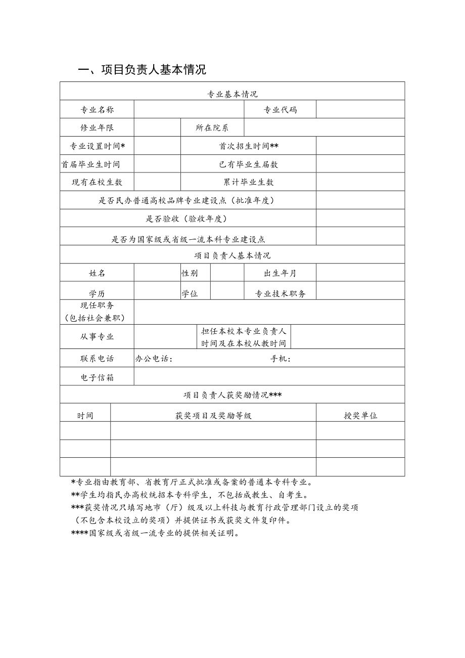 河南省民办普通高等学校学科专业建设资助项目申报书.docx_第3页