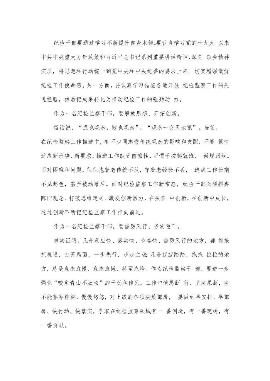 纪检监察干部作风怎么看研讨发言供借鉴.docx_第2页