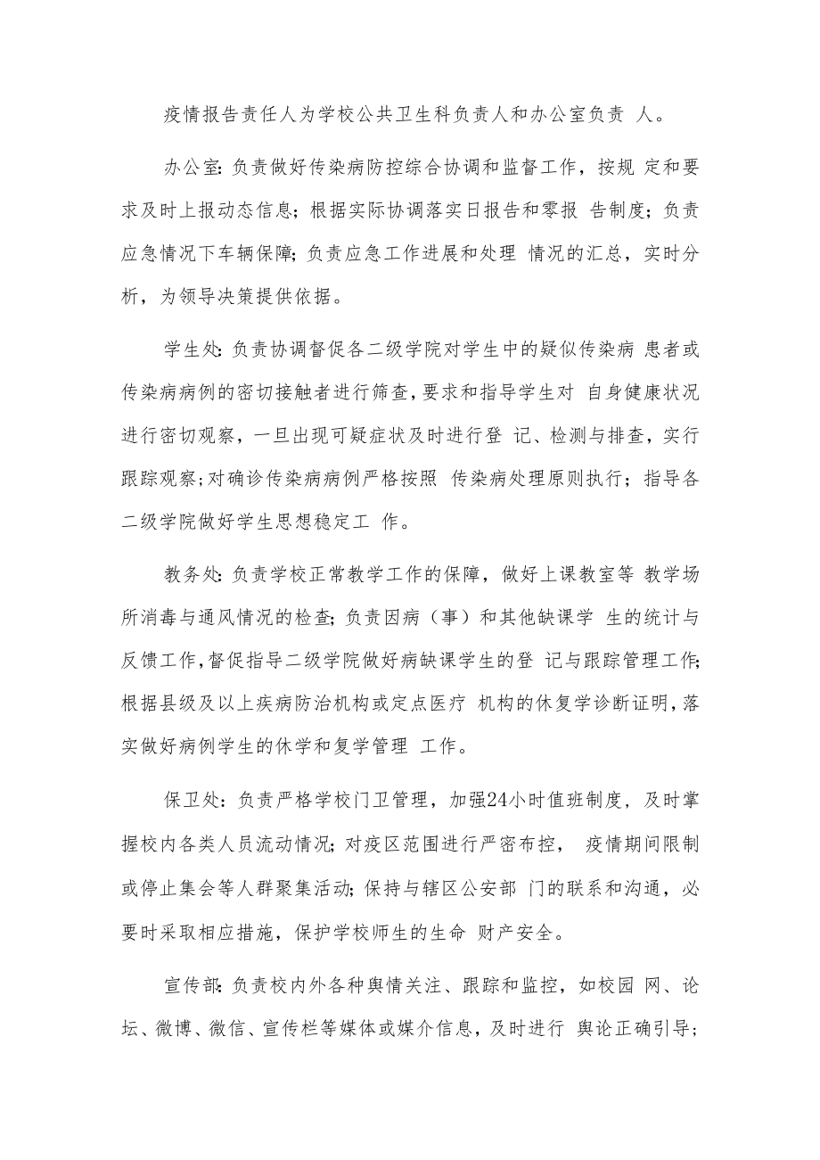 疫情应急处置预案7篇.docx_第2页