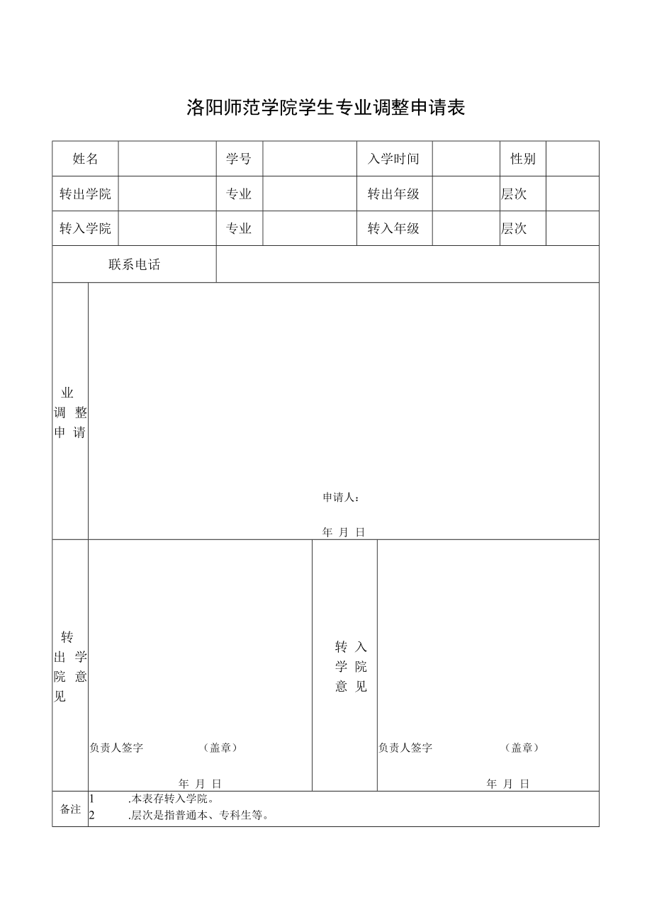 转专业申请表.docx_第1页