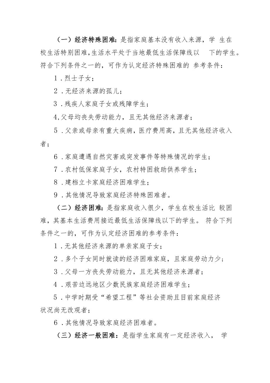 河南农业大学家庭经济困难学生认定办法.docx_第3页