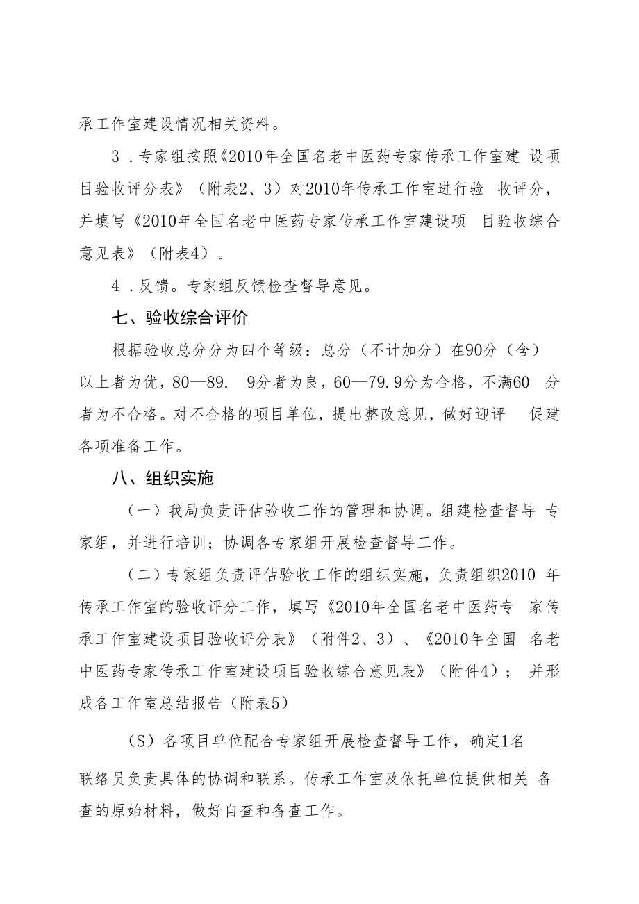 江西省全国名老中医药专家传承工作室建设项目评估验收工作方案.docx_第3页