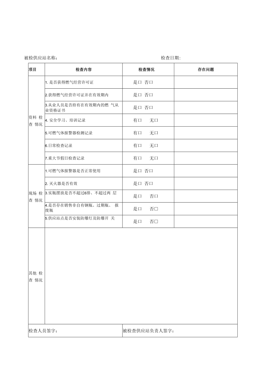 液化石油气企业安全生产检查用表台账.docx_第2页