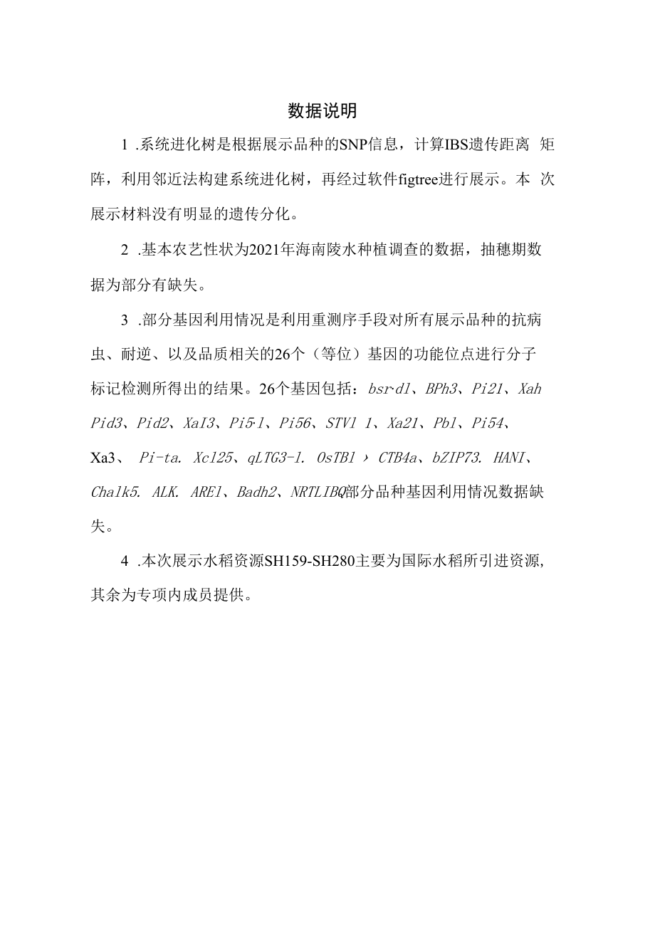 浙江省农业新品种选育专项2022年水稻优异种质资源展示目录.docx_第2页