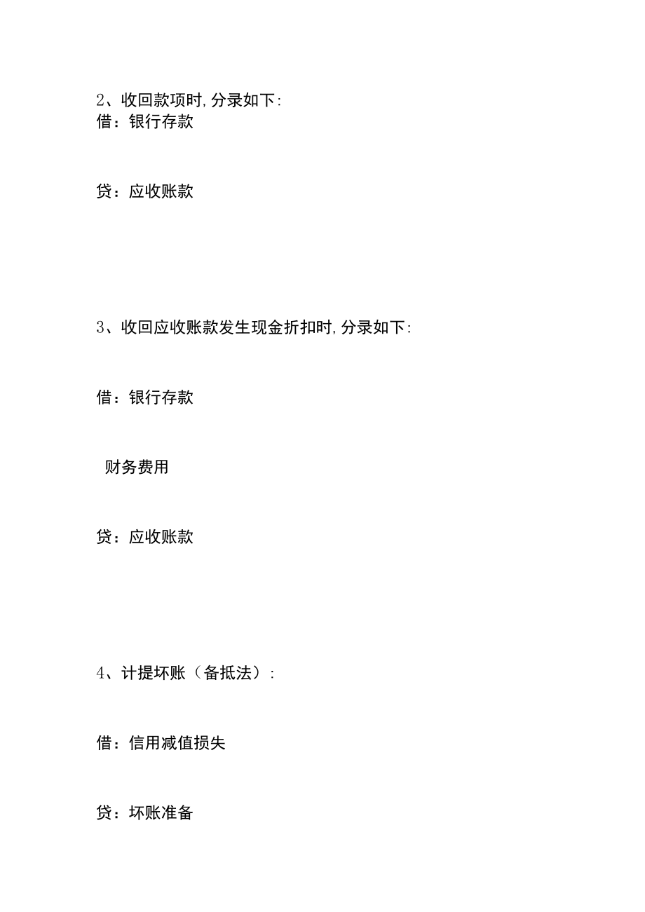 销售货物（服务）时应收款的会计账务处理.docx_第2页