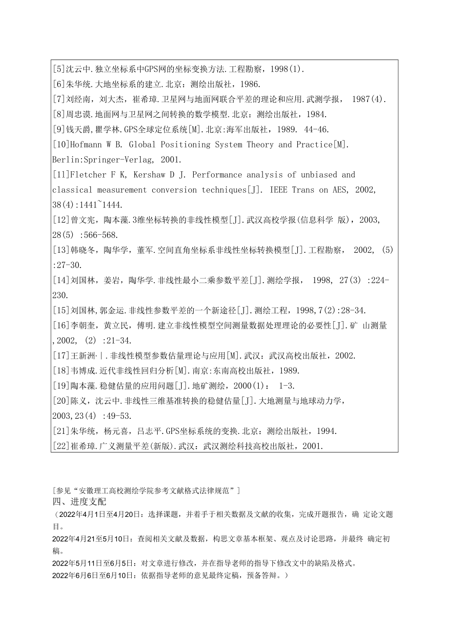 测绘工程毕业设计开题报告填写说明.docx_第2页