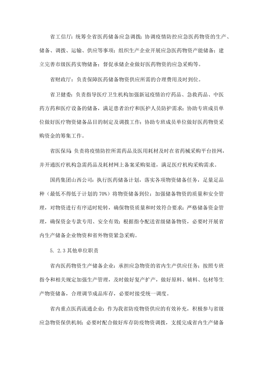 山西省省级医药储备调拨应急预案.docx_第3页