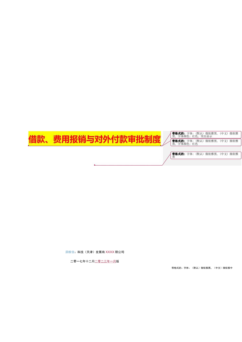 借款、费用报销与对外付款审批制度【范本模板】.docx_第1页