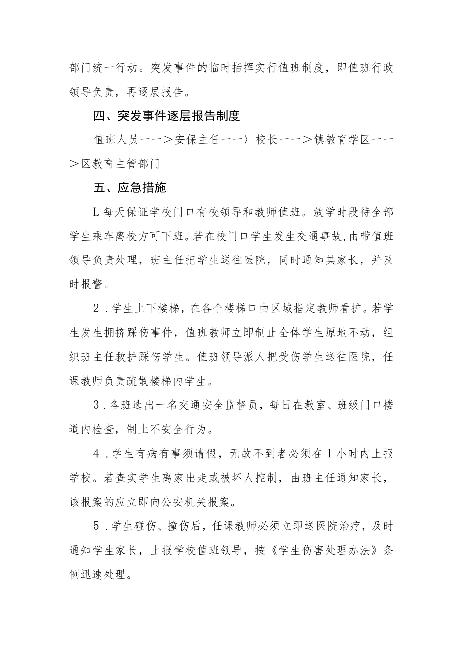 学校突发事件安全应急预案.docx_第2页