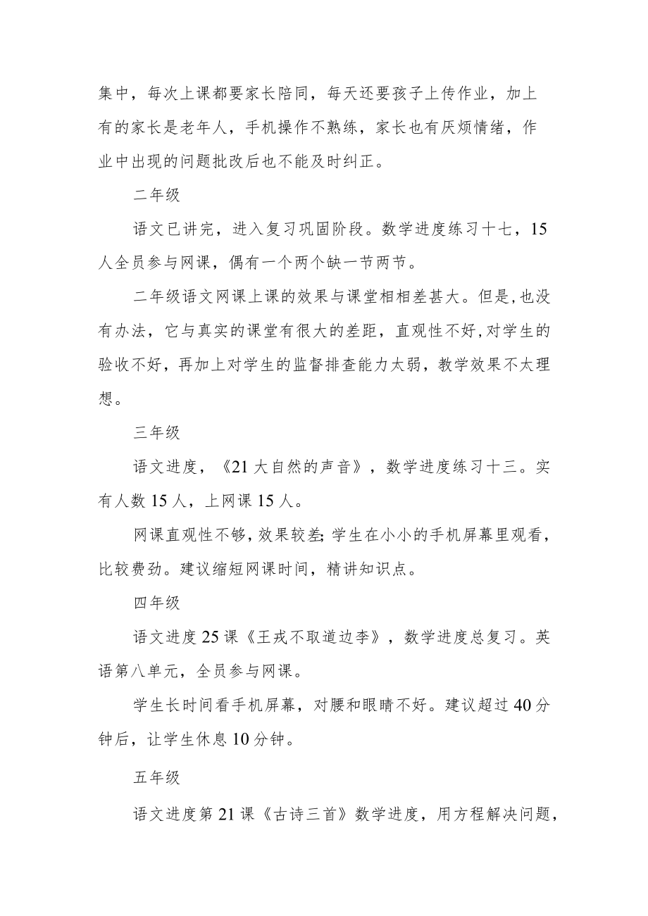 小学线上教学学情分析.docx_第2页