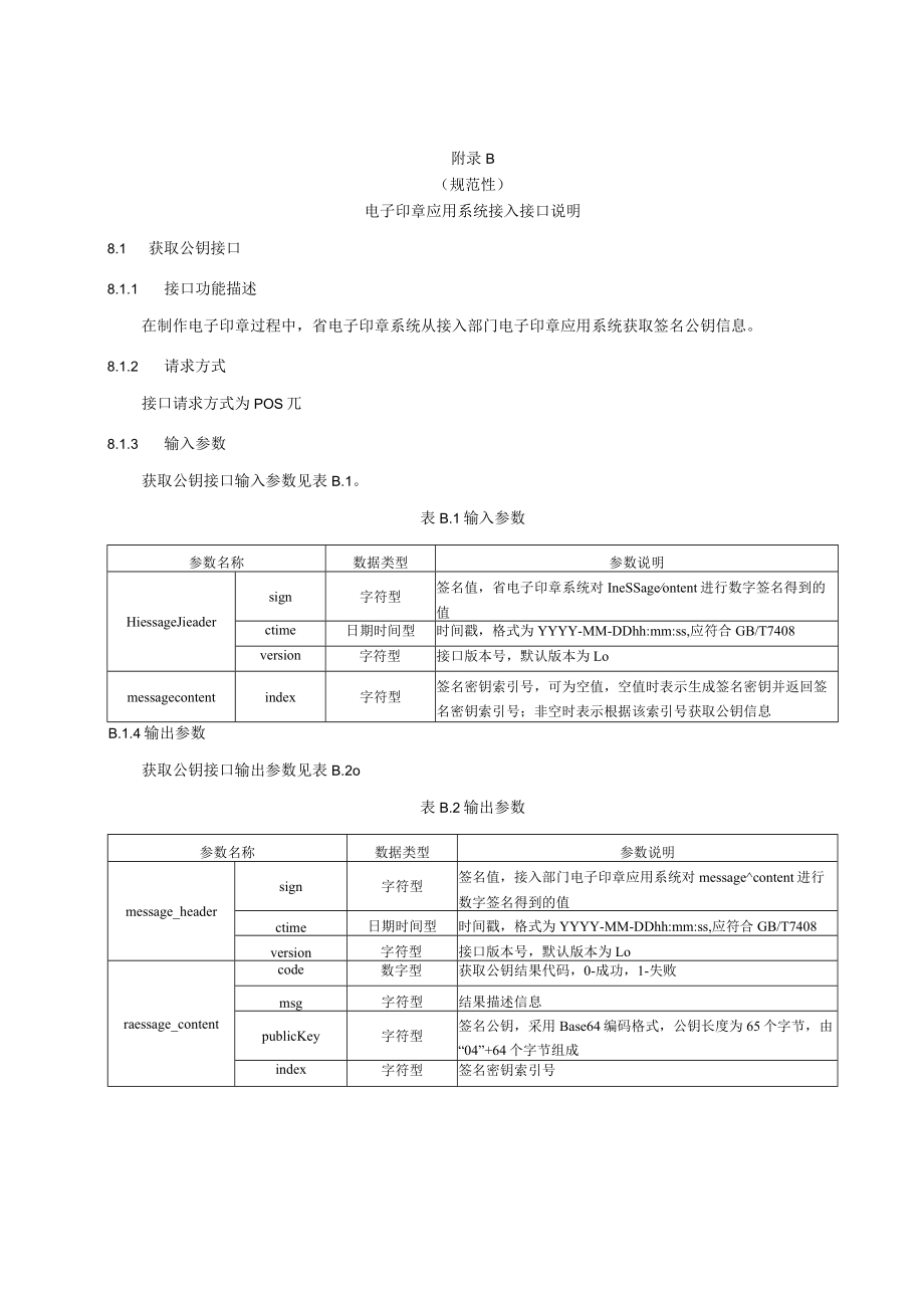 电子印章应用系统接入申请表、接口说明、接口信息.docx_第3页