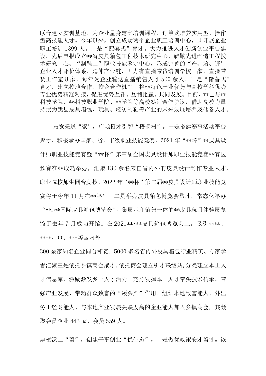 经验材料：燃动人才引擎 激发产业发展动力.docx_第2页