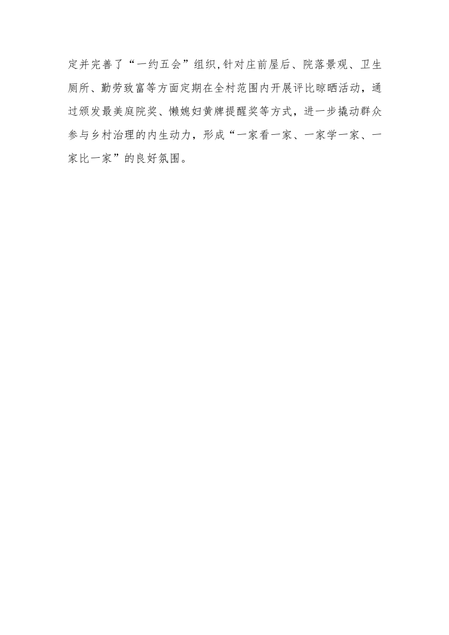 “党组织引领、党员带头、群众参与”新时代乡村治理新模式工作总结报告.docx_第3页