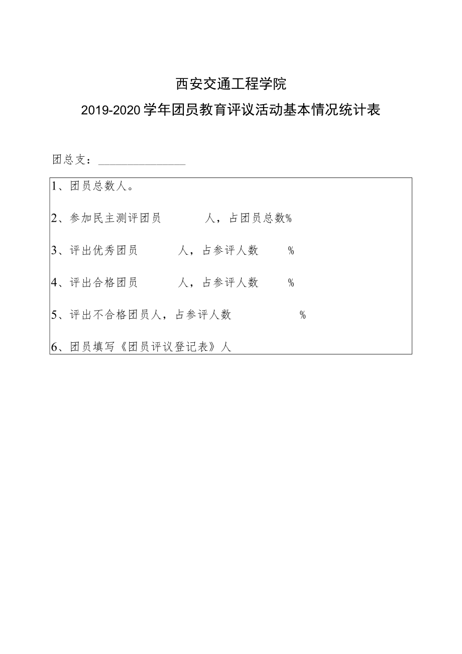 西安交通工程学院团员教育评议汇总表.docx_第3页