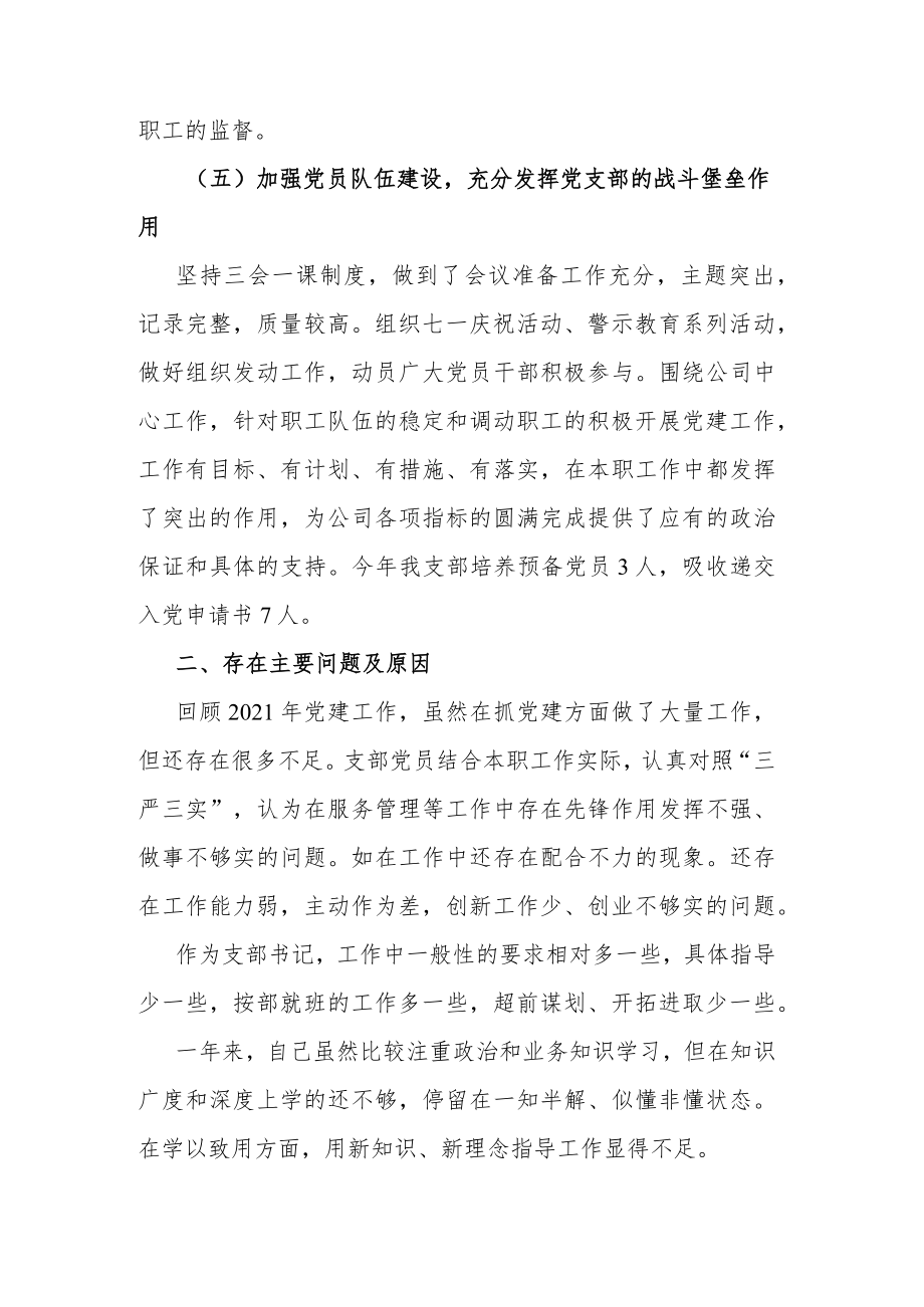 党支部书记抓党建工作述职报告.docx_第3页