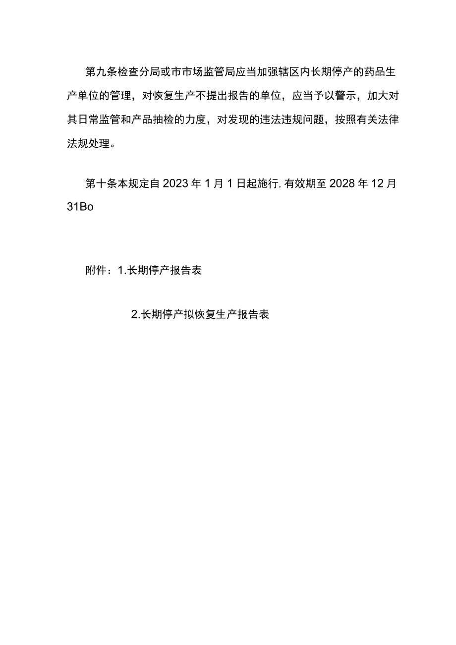 山东省长期停产药品生产单位恢复生产监督管理规定.docx_第3页