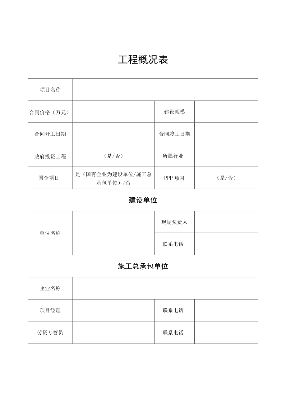 工程建设部分项目台账资料示例.docx_第3页