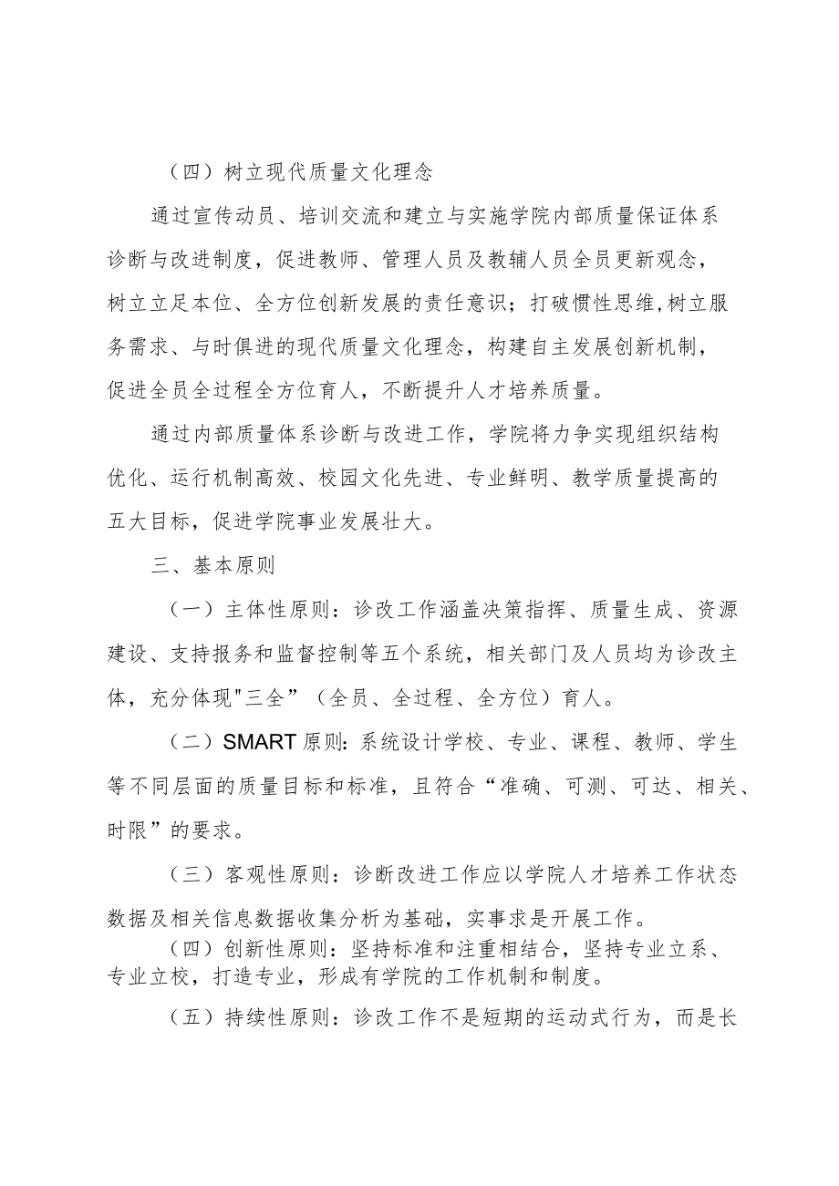 职业技术学院内部质量保证体系建设与运行方案.docx_第3页