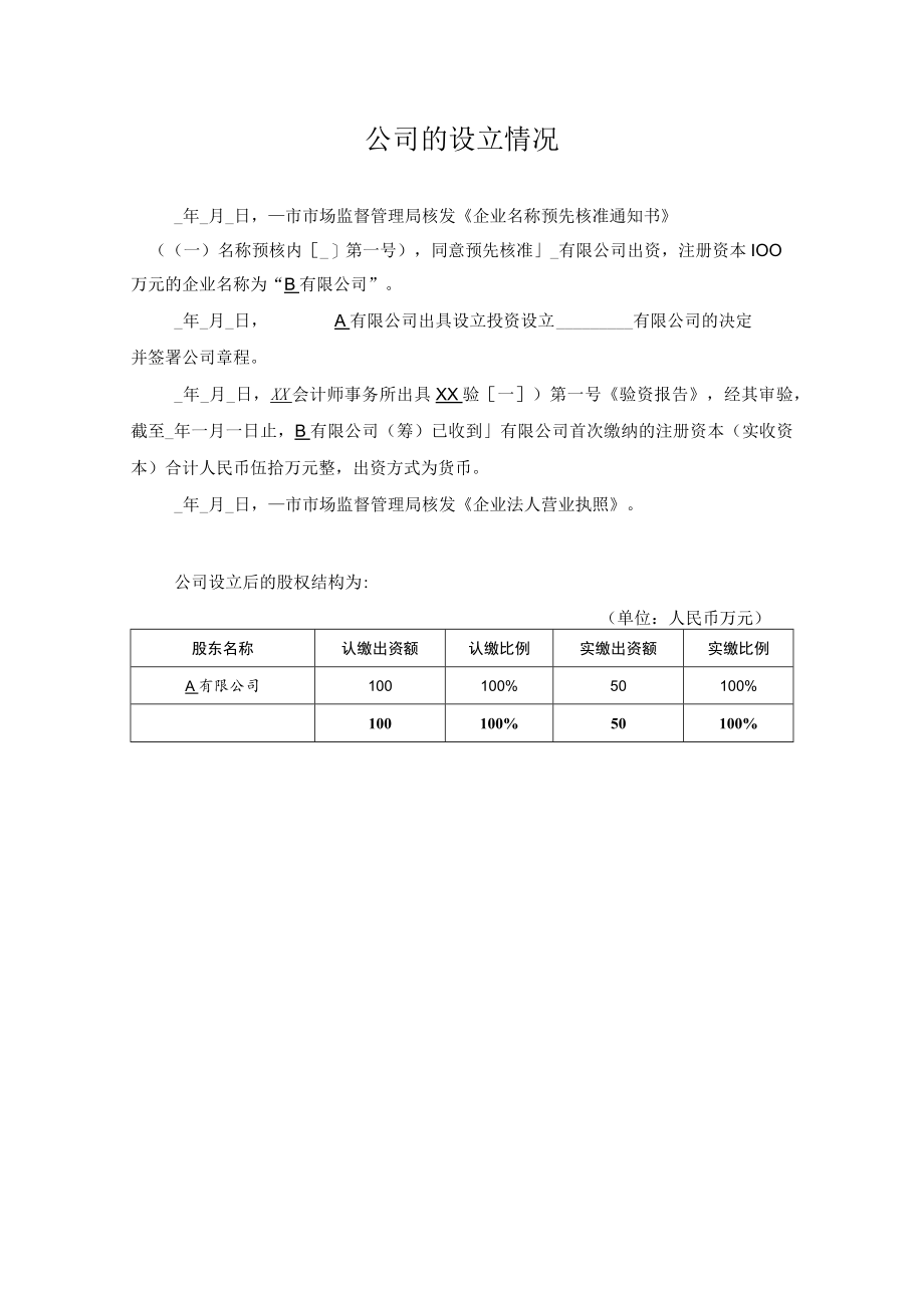 公司的设立情况.docx_第1页