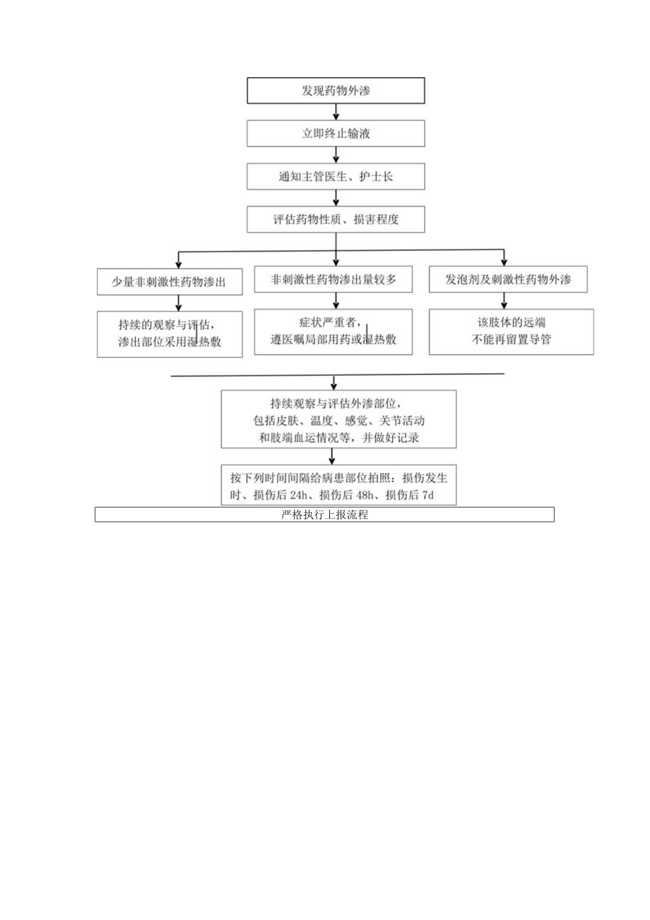 医院护理人员静脉输液发生药液外渗性损伤的护理应急预案及处理流程.docx_第2页