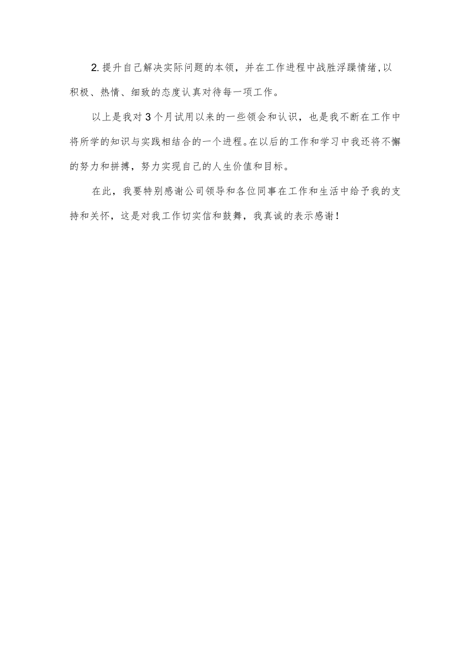 出纳3个月试用期工作总结.docx_第3页