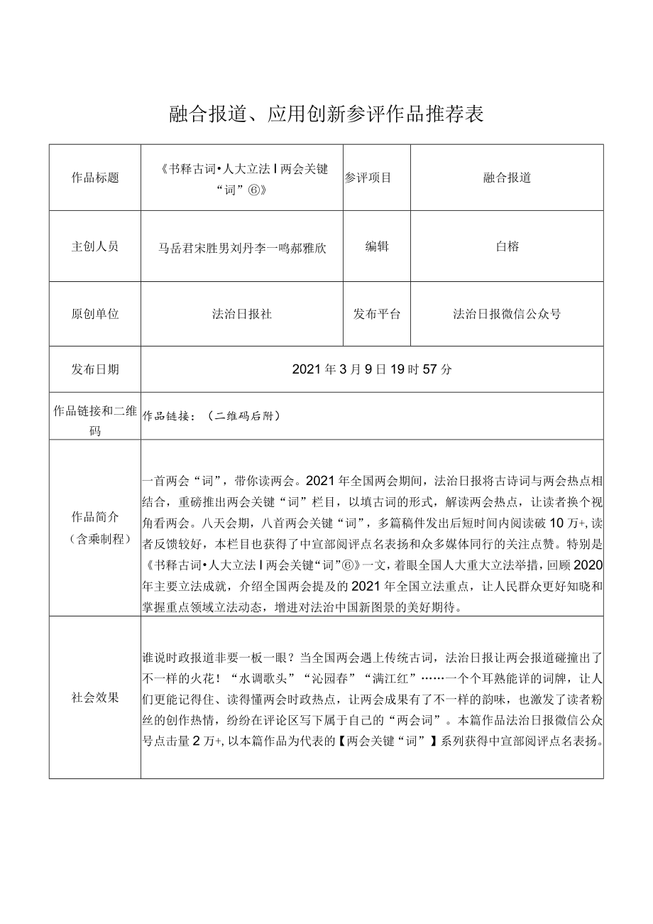 融合报道、应用创新参评作品推荐表.docx_第1页