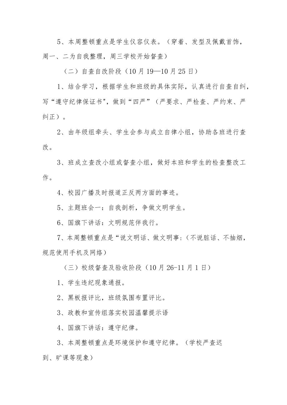 学校学生行为规范月主题活动方案.docx_第2页