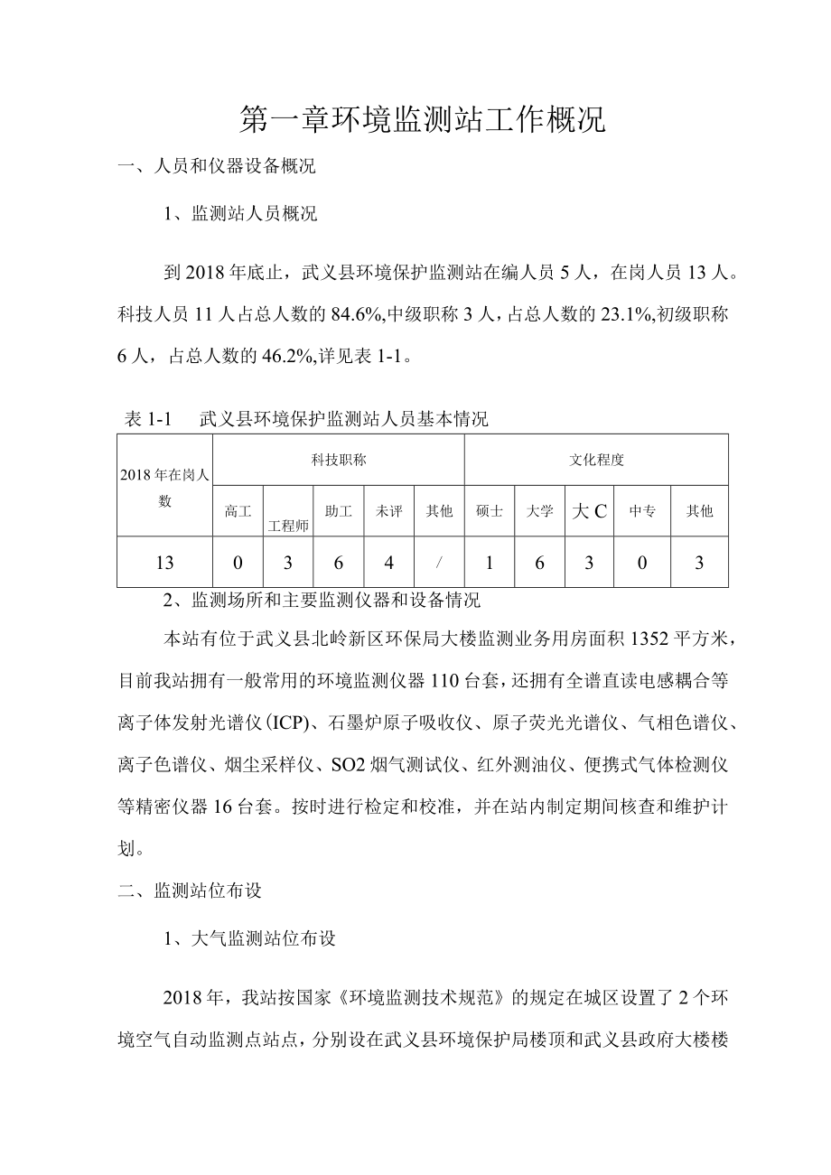 第一章环境监测站工作概况.docx_第1页