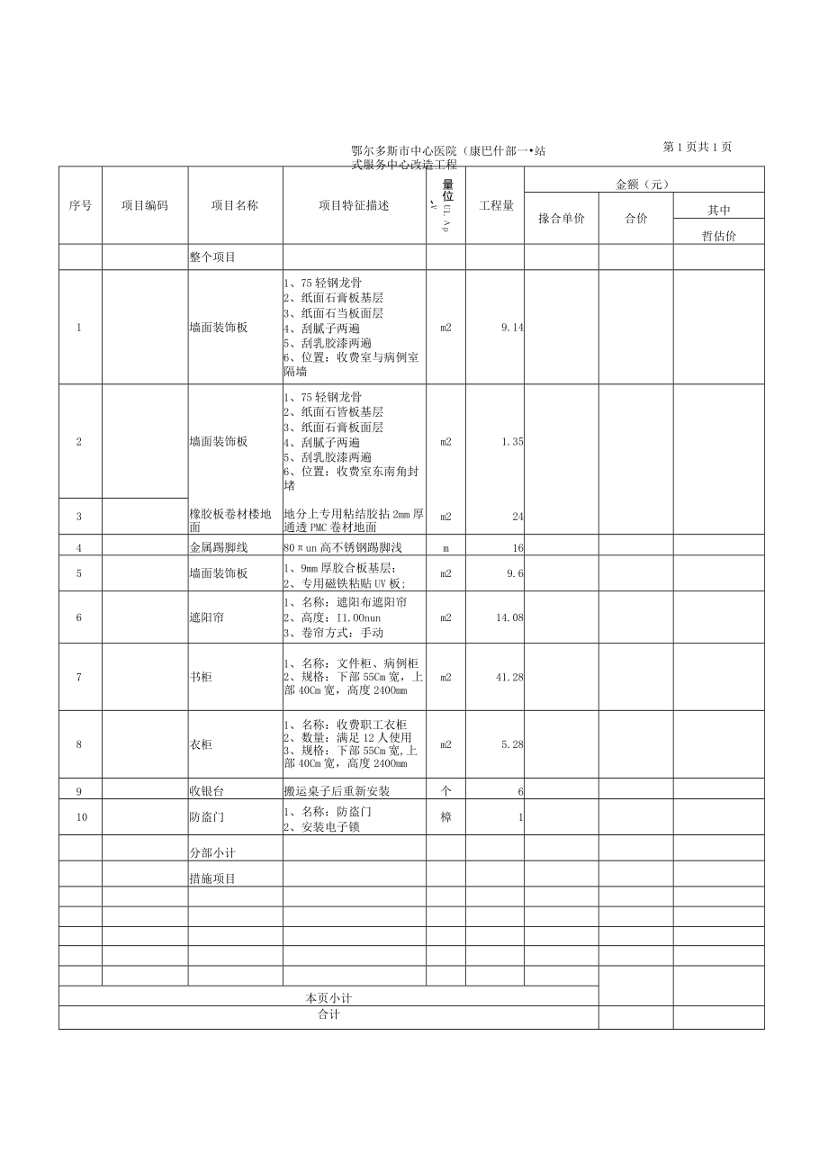 规费、税金项目计价表.docx_第1页