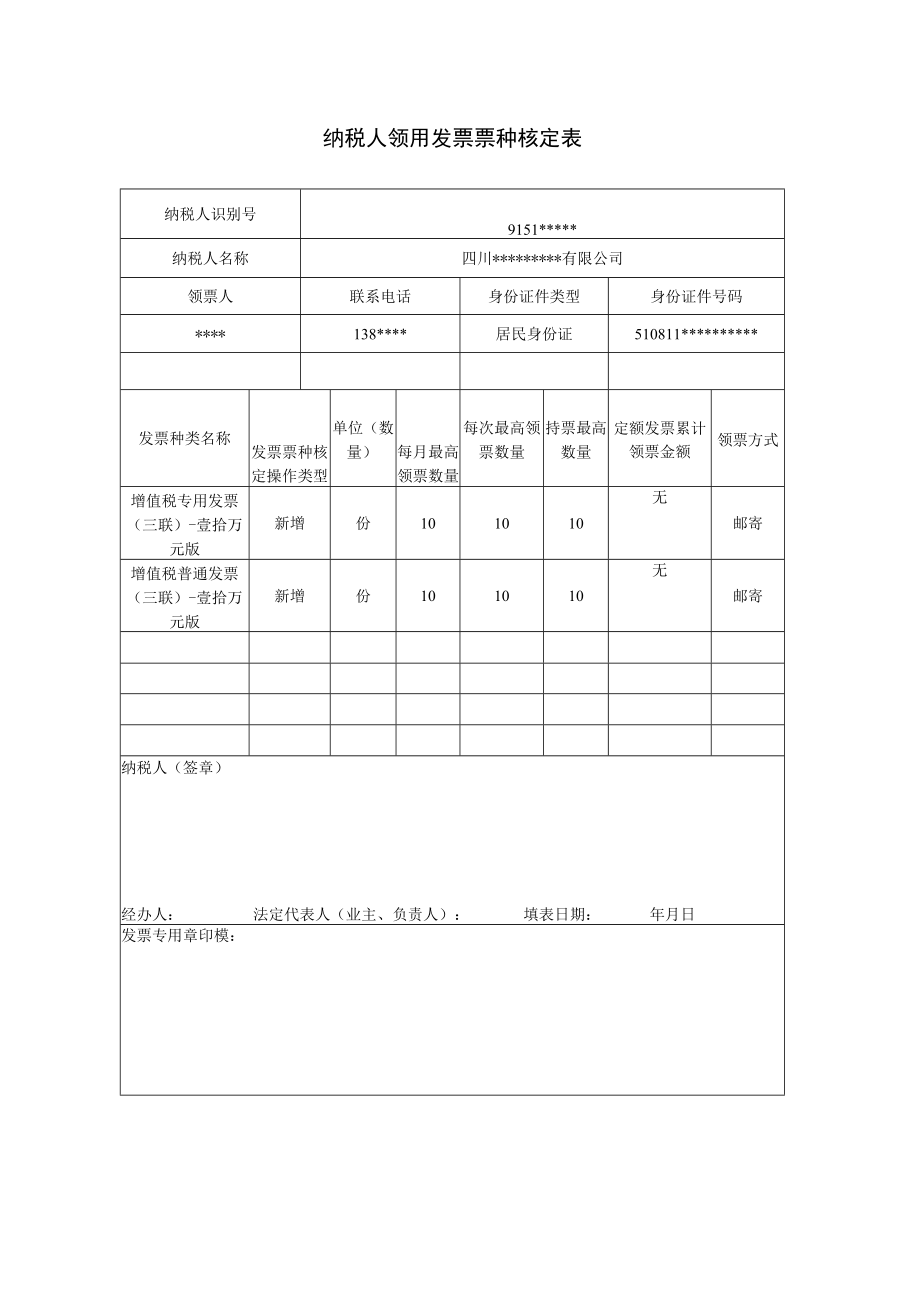 纳税人领用发票票种核定表.docx_第1页