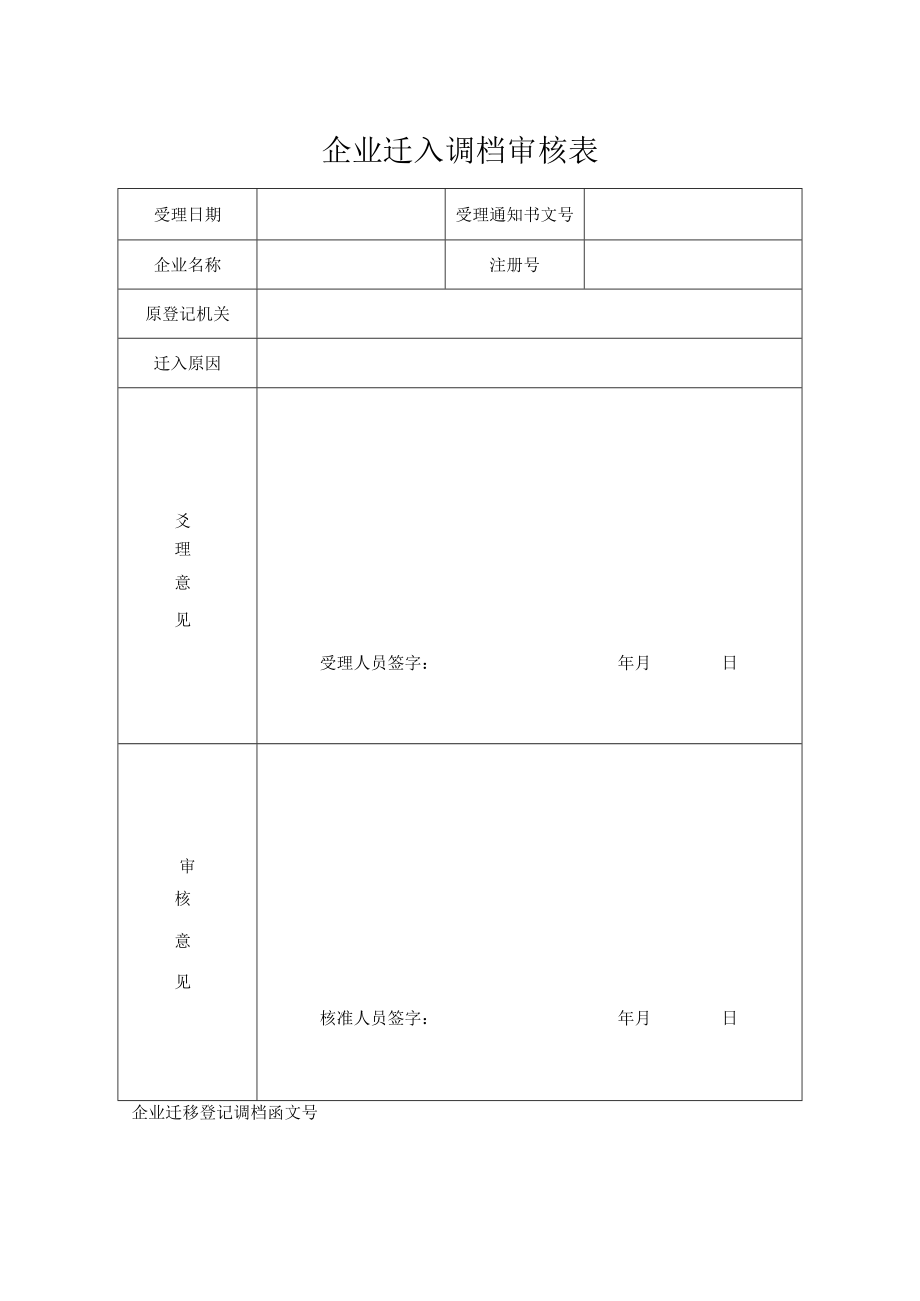 企业迁入调档审核表.docx_第1页