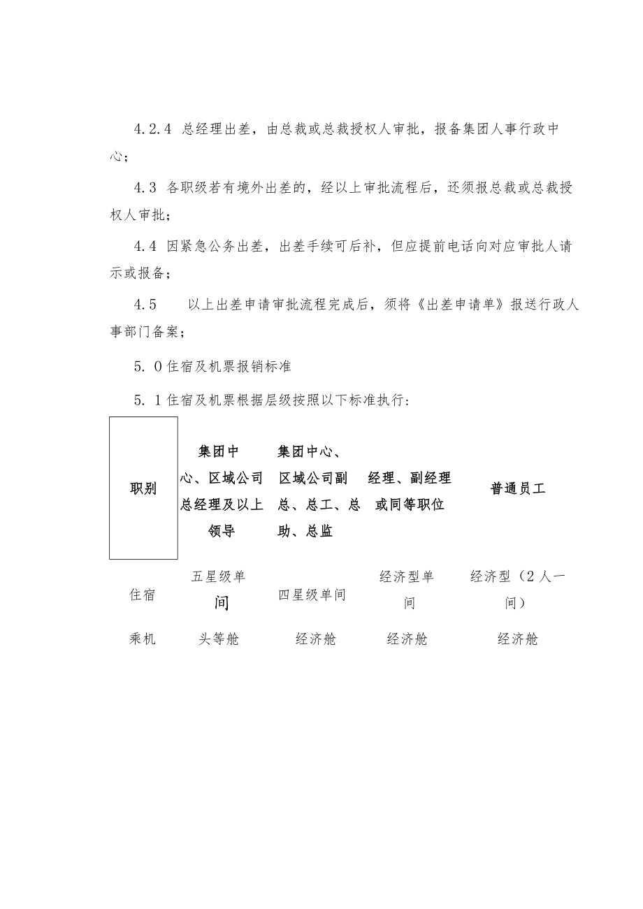 制度范文集锦--出差管理制度.docx_第2页