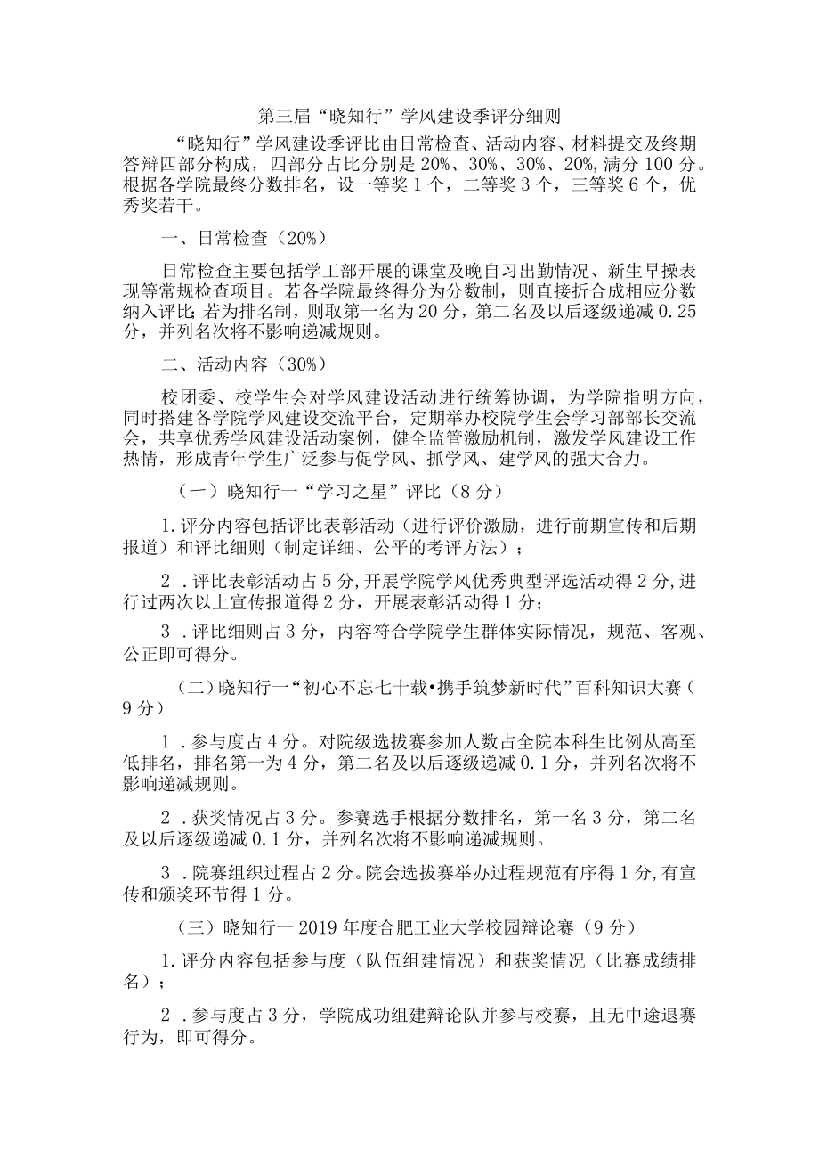 第三届“晓知行”学风建设季评分细则.docx_第1页