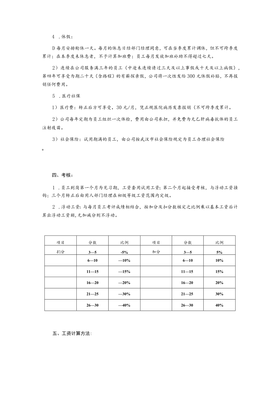 临聘人员工资及福利标准.docx_第3页