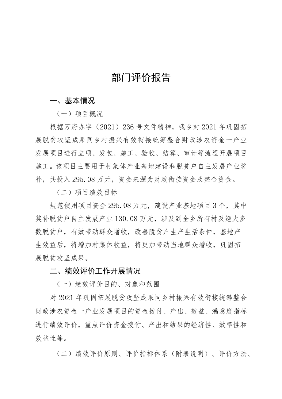 部门评价报告.docx_第1页