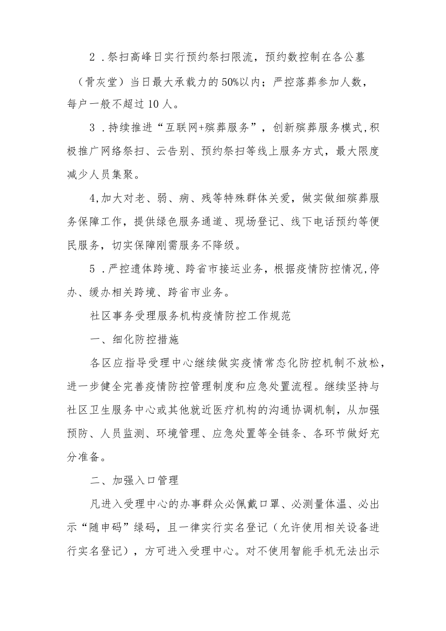 殡葬服务单位疫情防控工作规范.docx_第2页