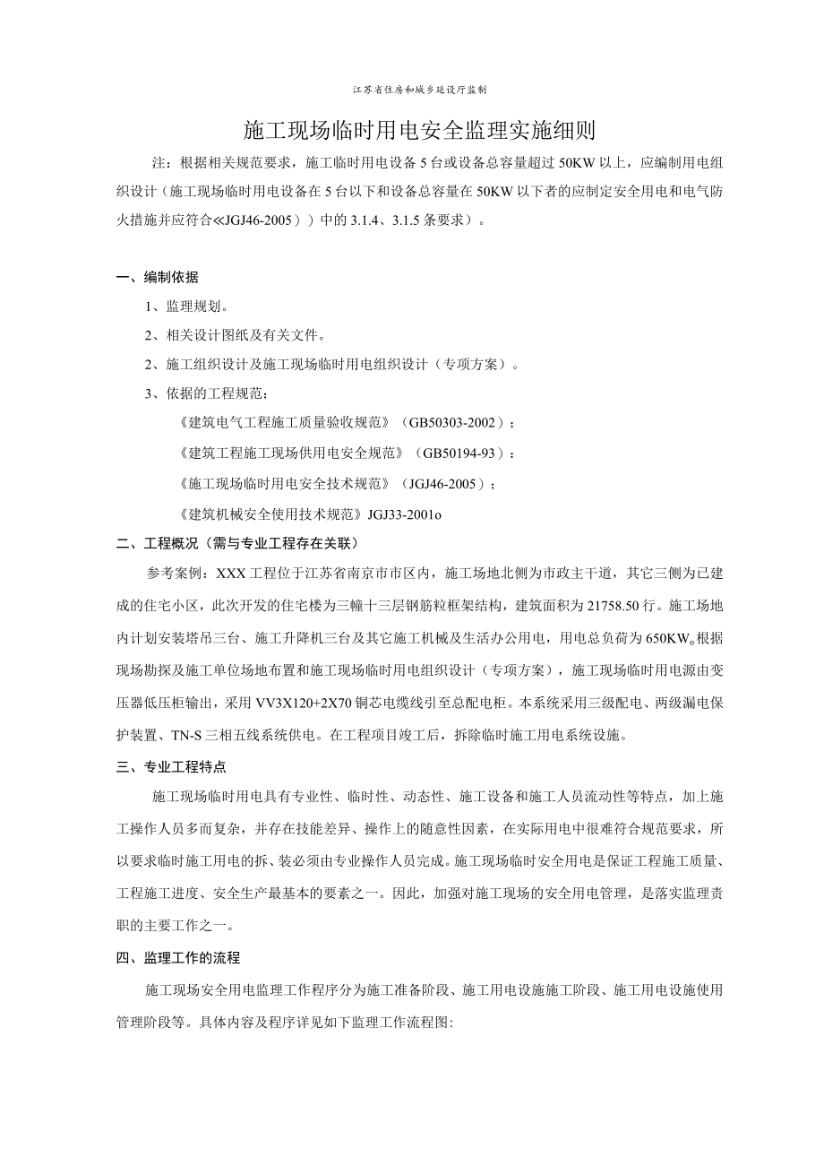 格式范本工程监理实施细则.docx_第2页