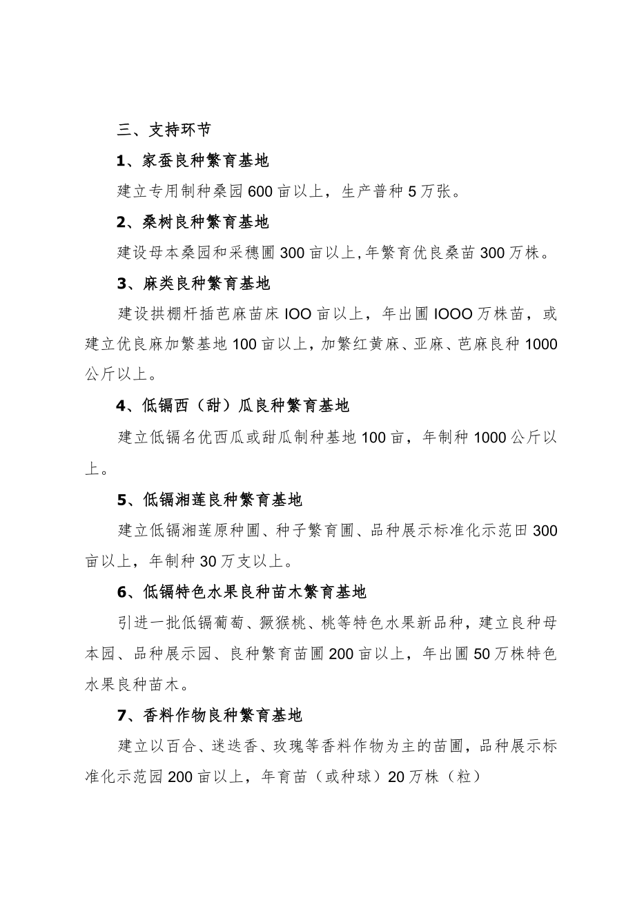 长株潭种植结构调整经济作物良种繁育基地建设项目申报指南.docx_第2页