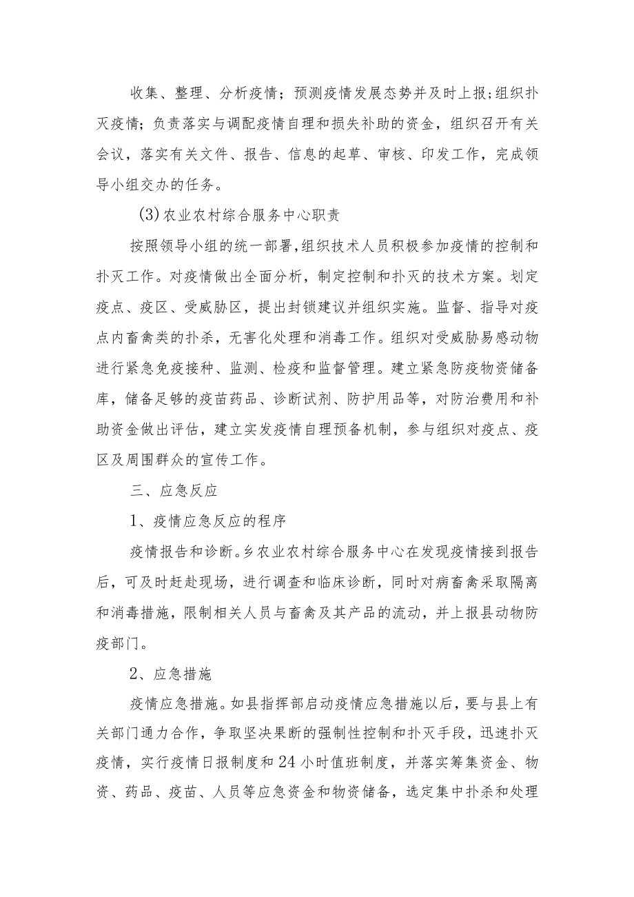 连五乡重大动物疫病防控应急预案.docx_第2页