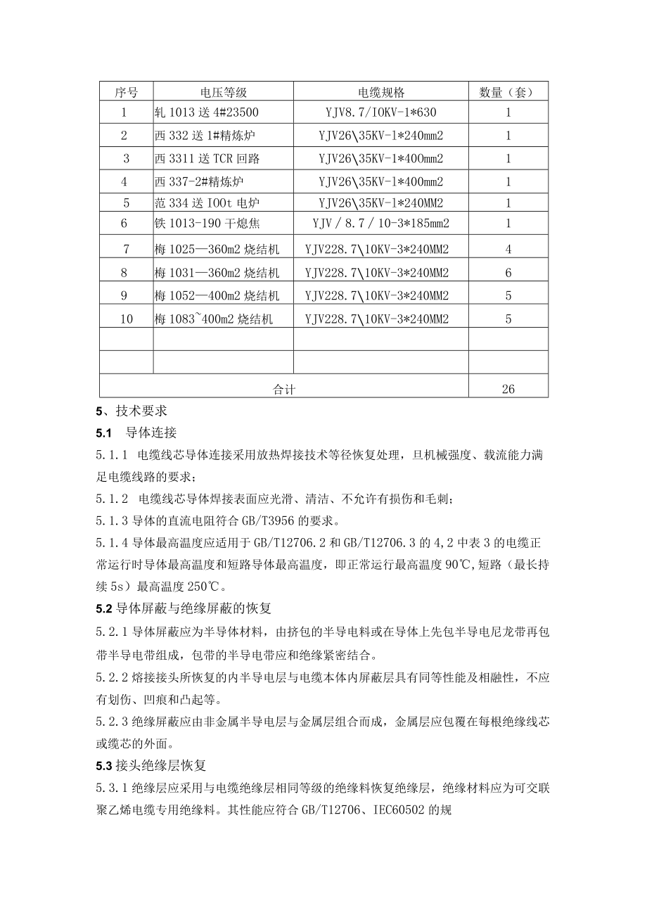 高压电缆中间接头模注熔接处理技术要求.docx_第2页