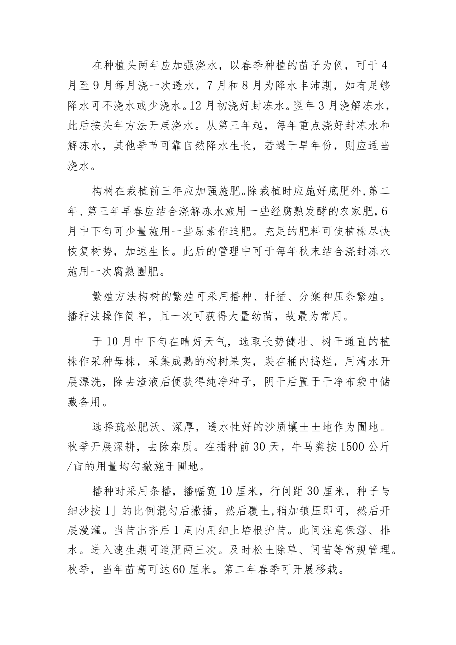 构树栽培管理技术.docx_第2页